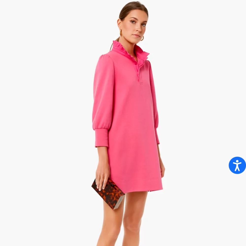 NWT Hot Pink Charlotte Terry Dress